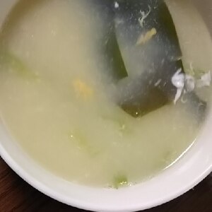 簡単！白菜と卵のスープ